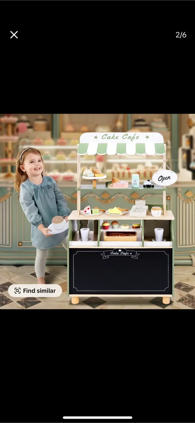 Cake Cafe Wooden Play Store