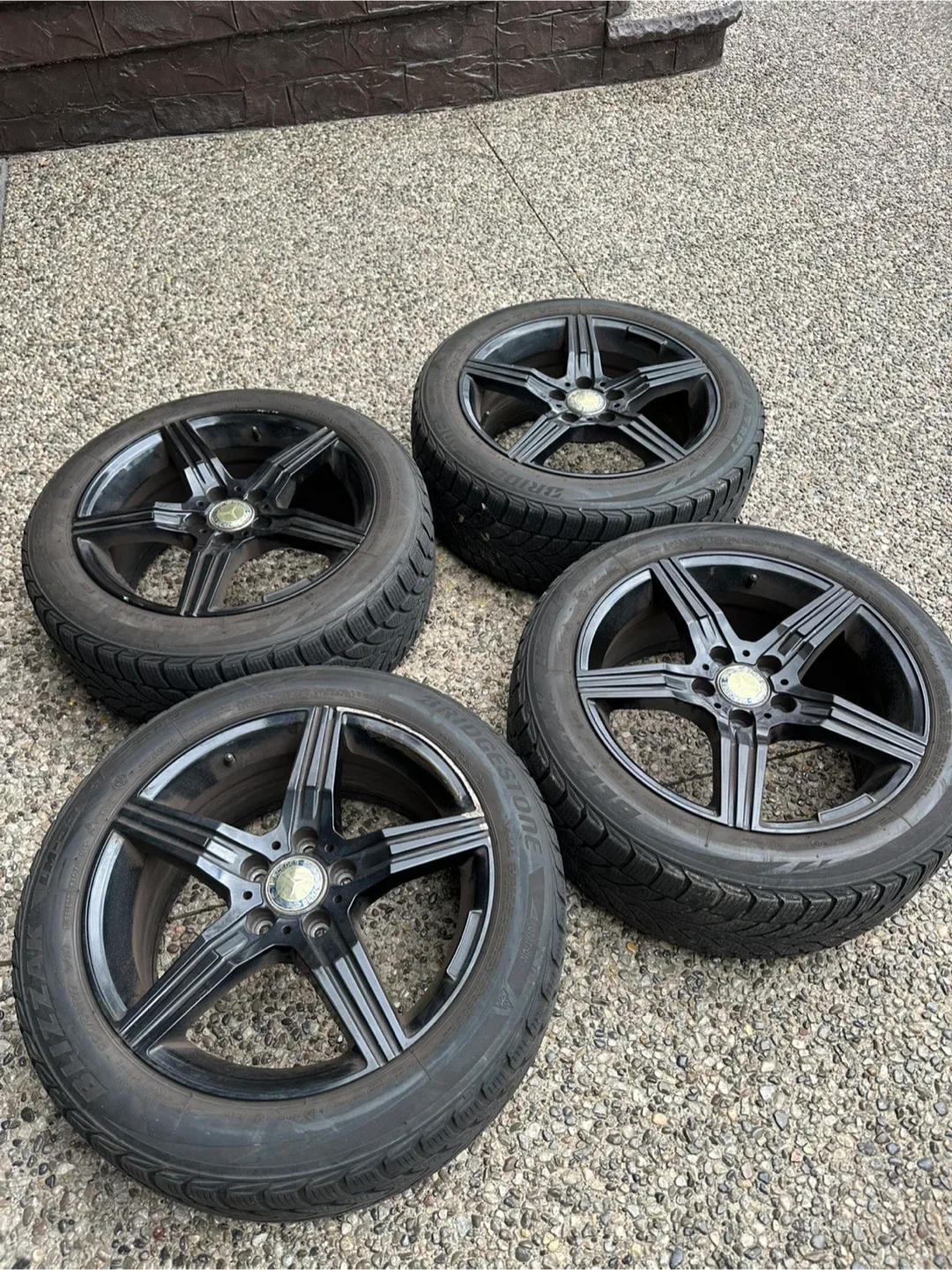 Mercedes-Benz Rims & Bridgestone Tires - Set of 4