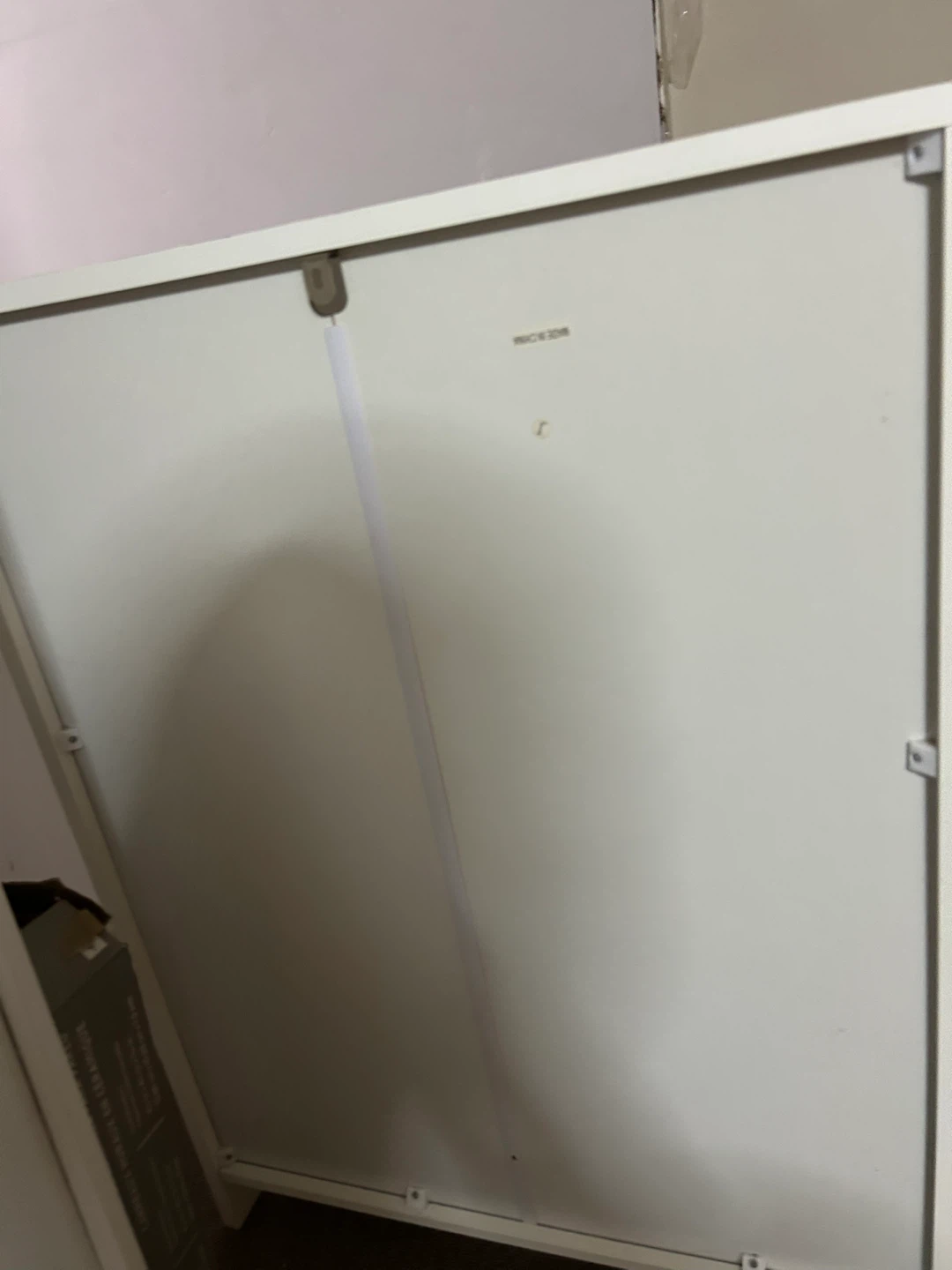 White Cabinet with Marble Top - photo 4