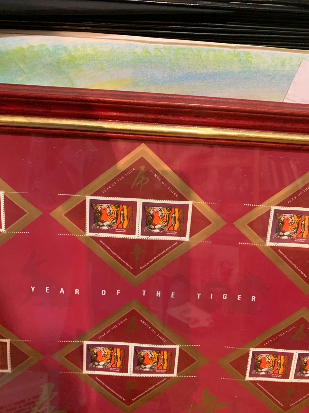 Year of the Tiger Framed Stamp Collection image indicator(3)