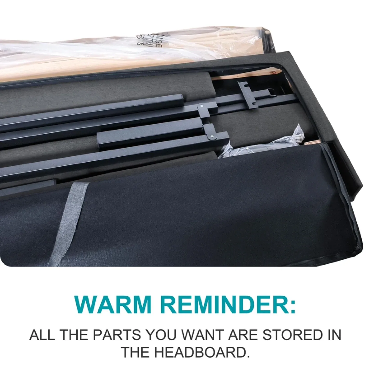 Queen Bed Frames with Upholstered Headboard image indicator(5)