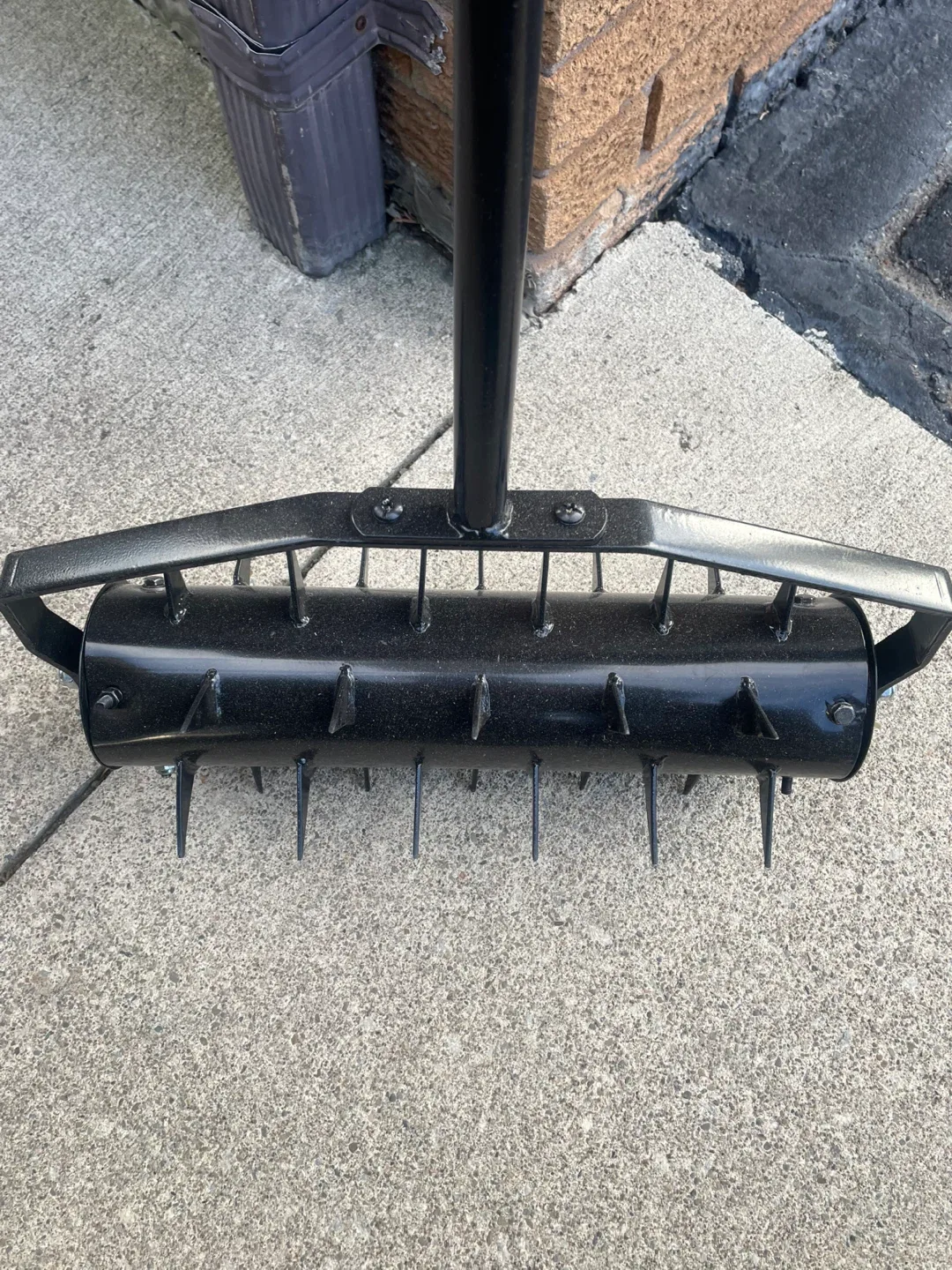 New Lawn Aerator - Manual Spike Aerator