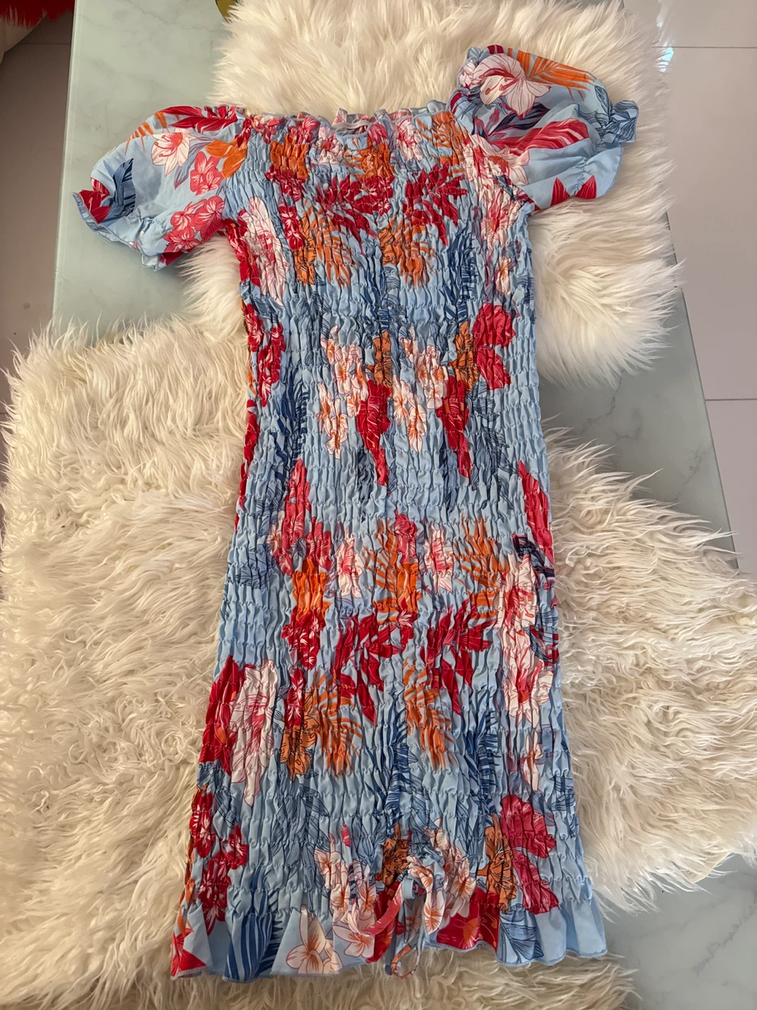 Shein Floral Dress - Size L (8/10)