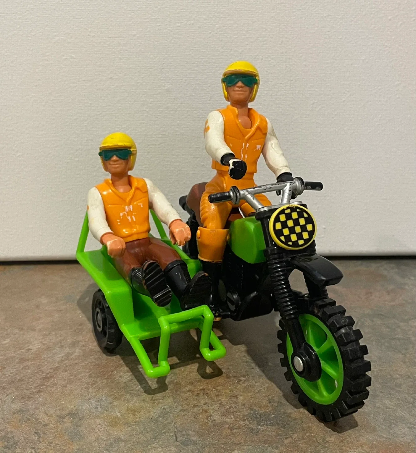 Vintage Fisher Price Cycle Racing Team Adventure People