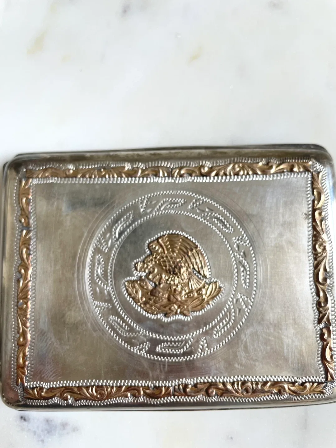 Sterling Silver Vintage Cigarette or Business Card Case