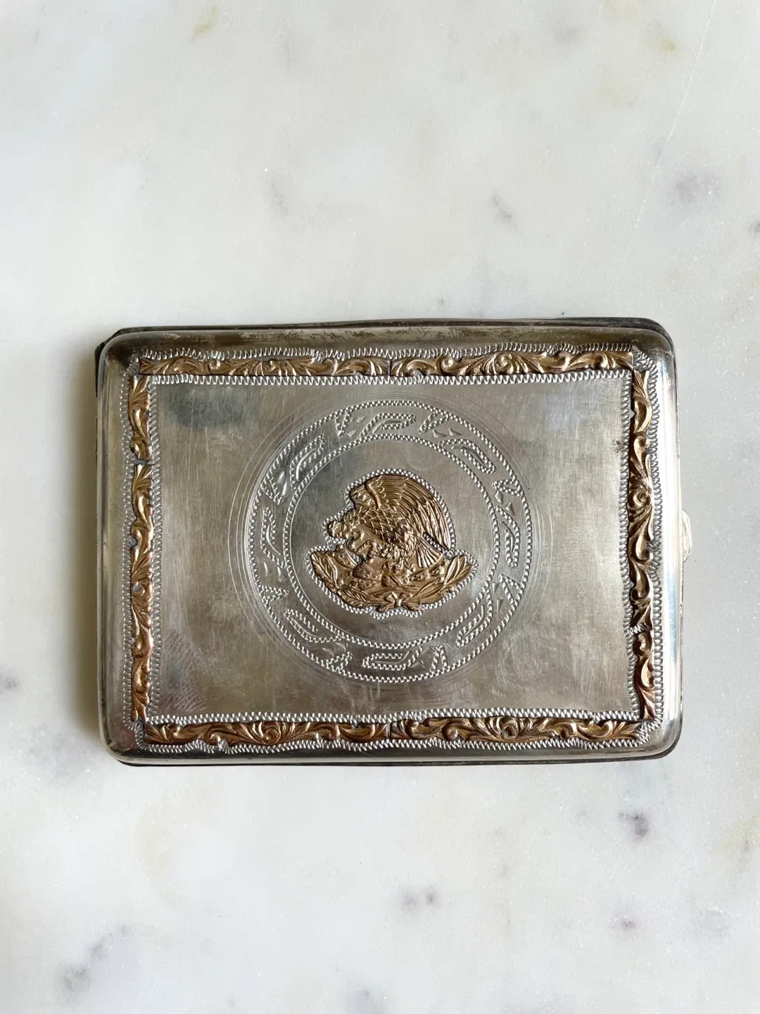 Sterling Silver Vintage Cigarette or Business Card Case