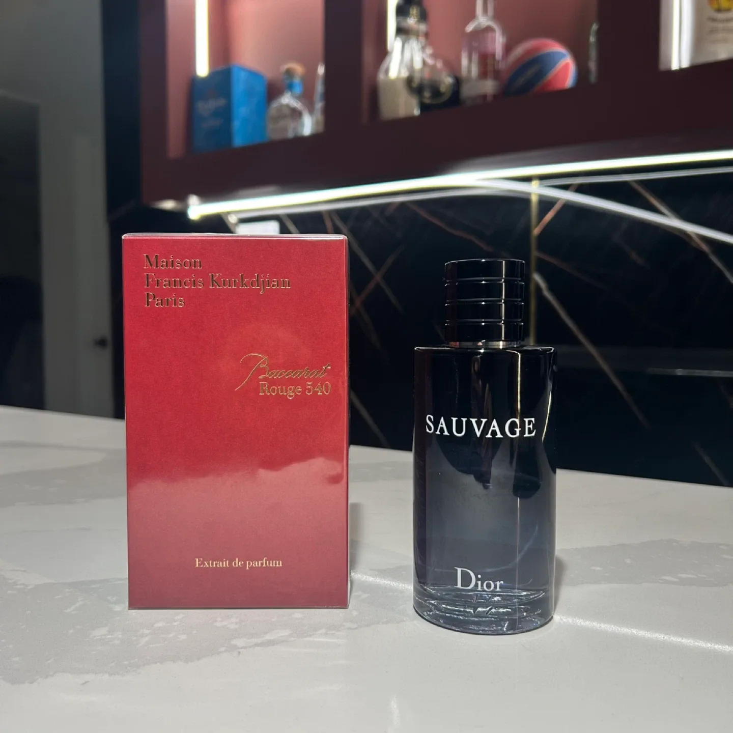 Maison Francis Kurkdjian Baccarat Rouge 540 & Dior Sauvage