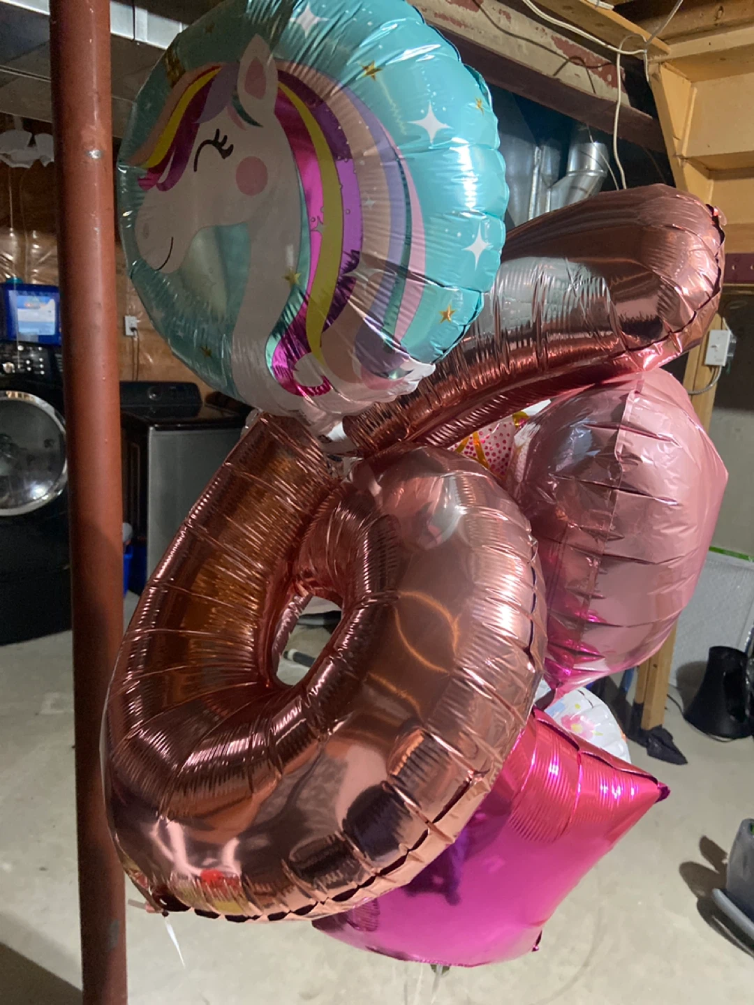 Party Balloons - Unicorn, Crown, Hearts - photo 2