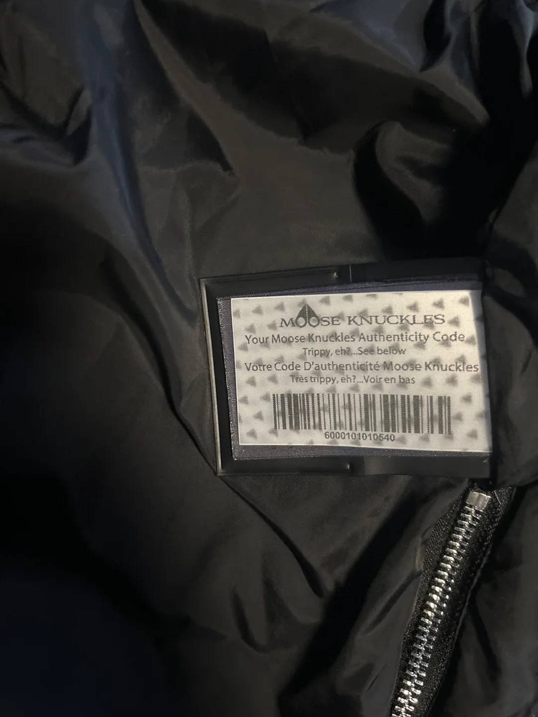 Moose Knuckles Black Down Parka - Size L image indicator(5)