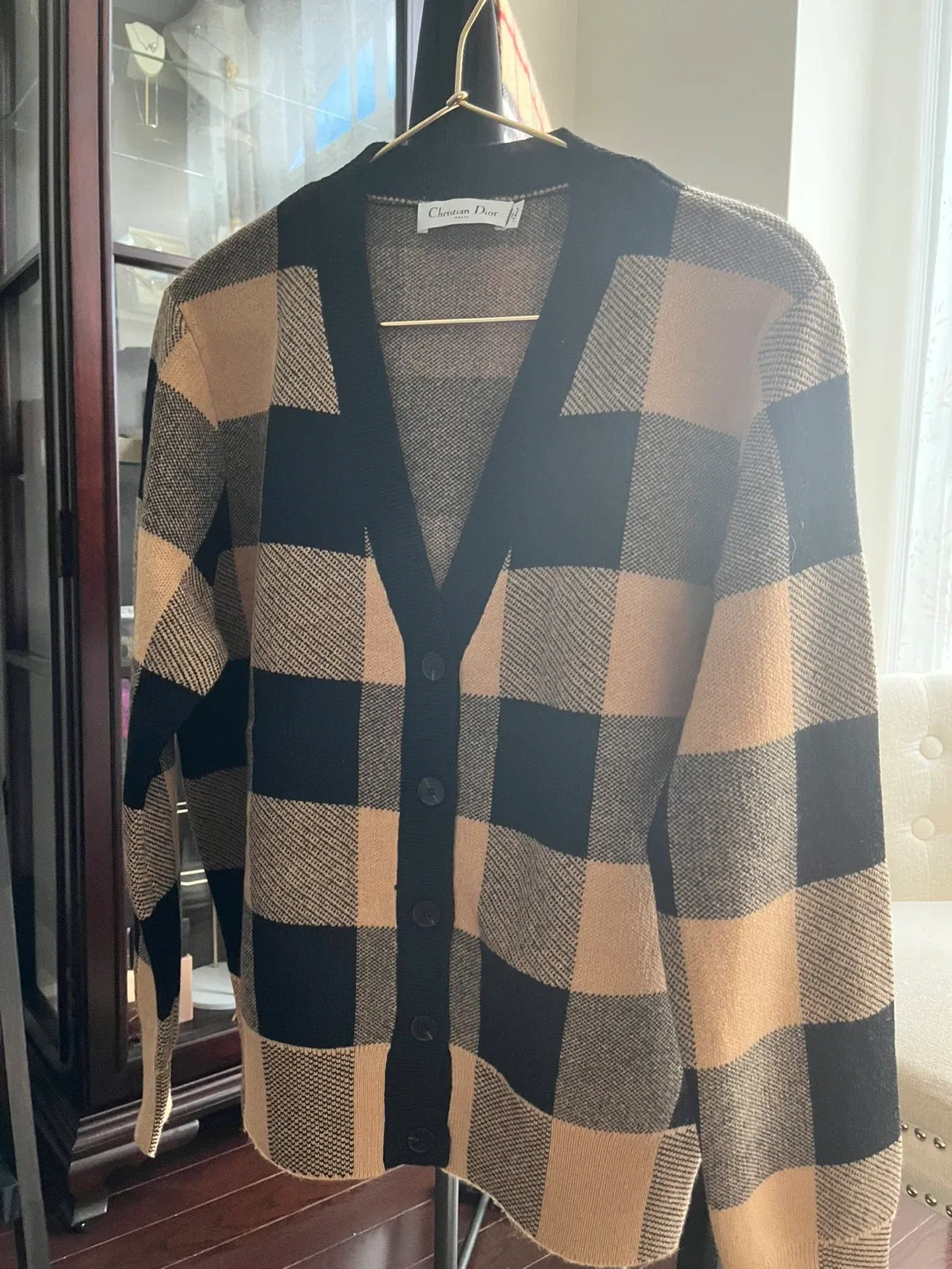 Christian Dior Cardigan - Beige & Black