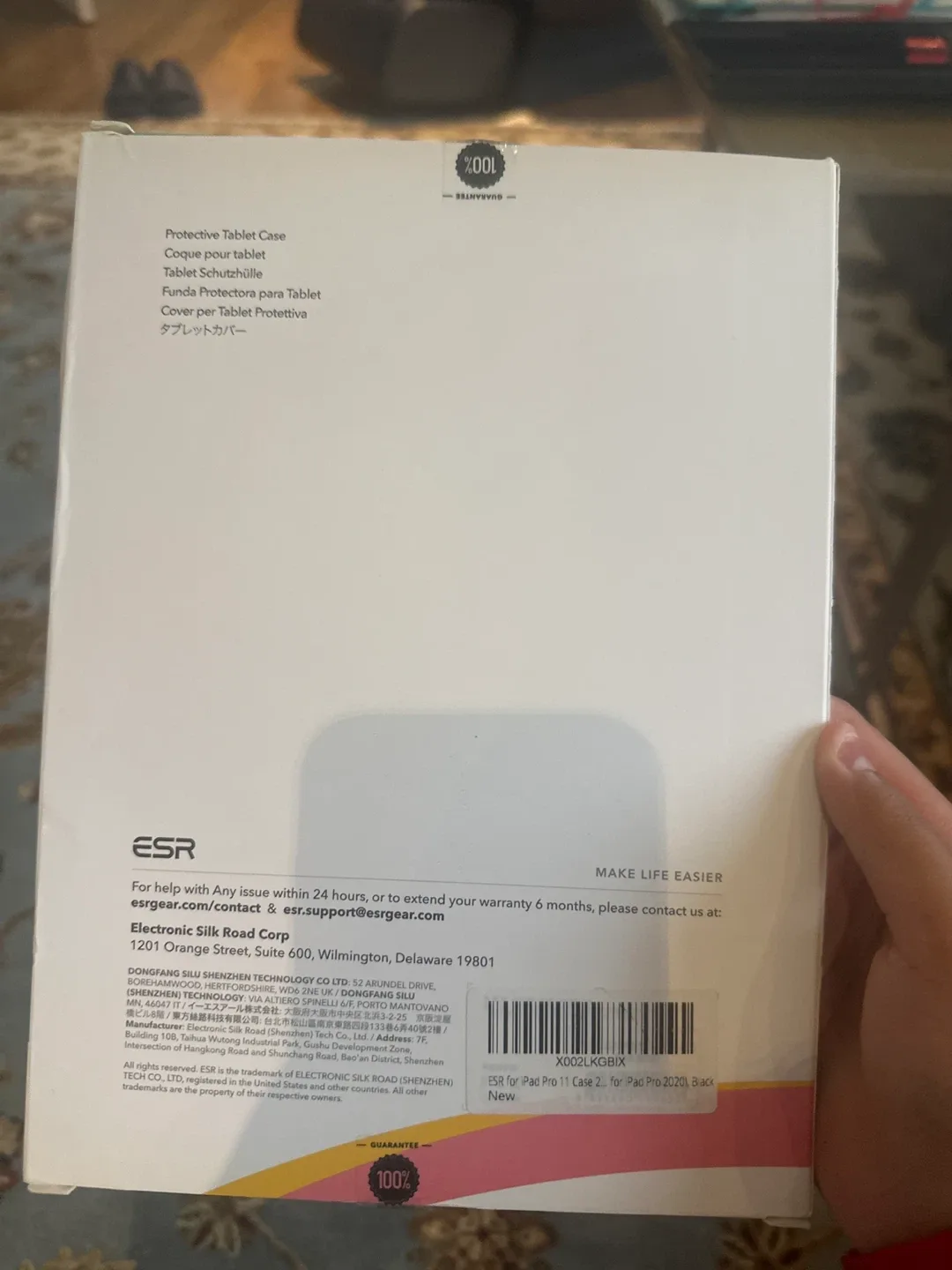 New ESR iPad Pro 11 Case - Black image indicator(3)