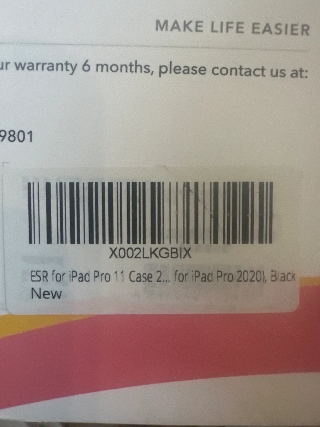 New ESR iPad Pro 11 Case - Black image indicator(2)