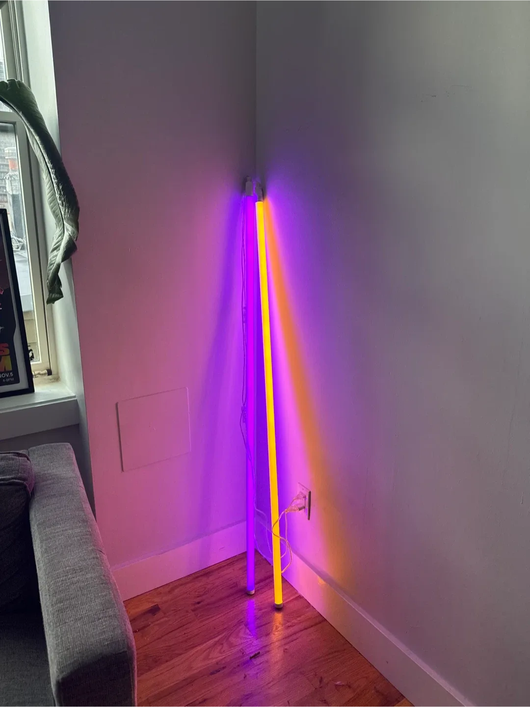HAY Neon Tube LED Corner Light
