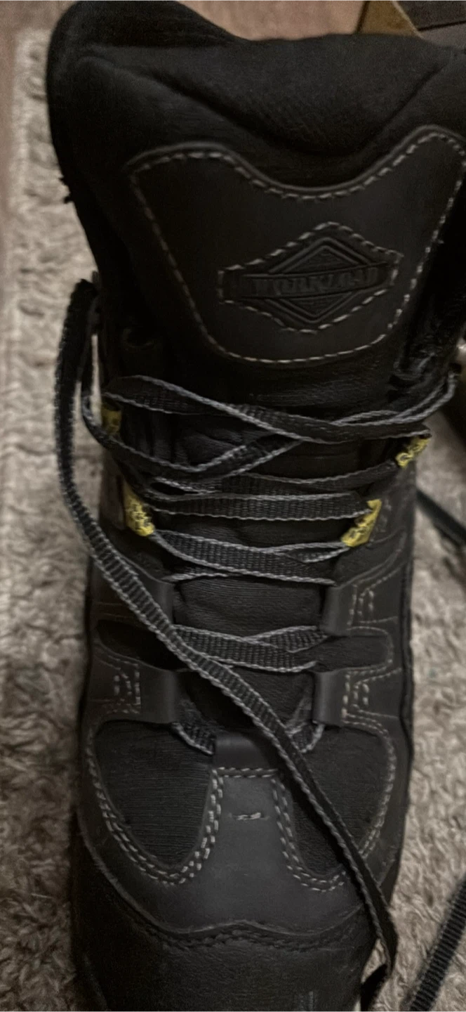 Workload X5 Wellington2 Black Boots - Size 9