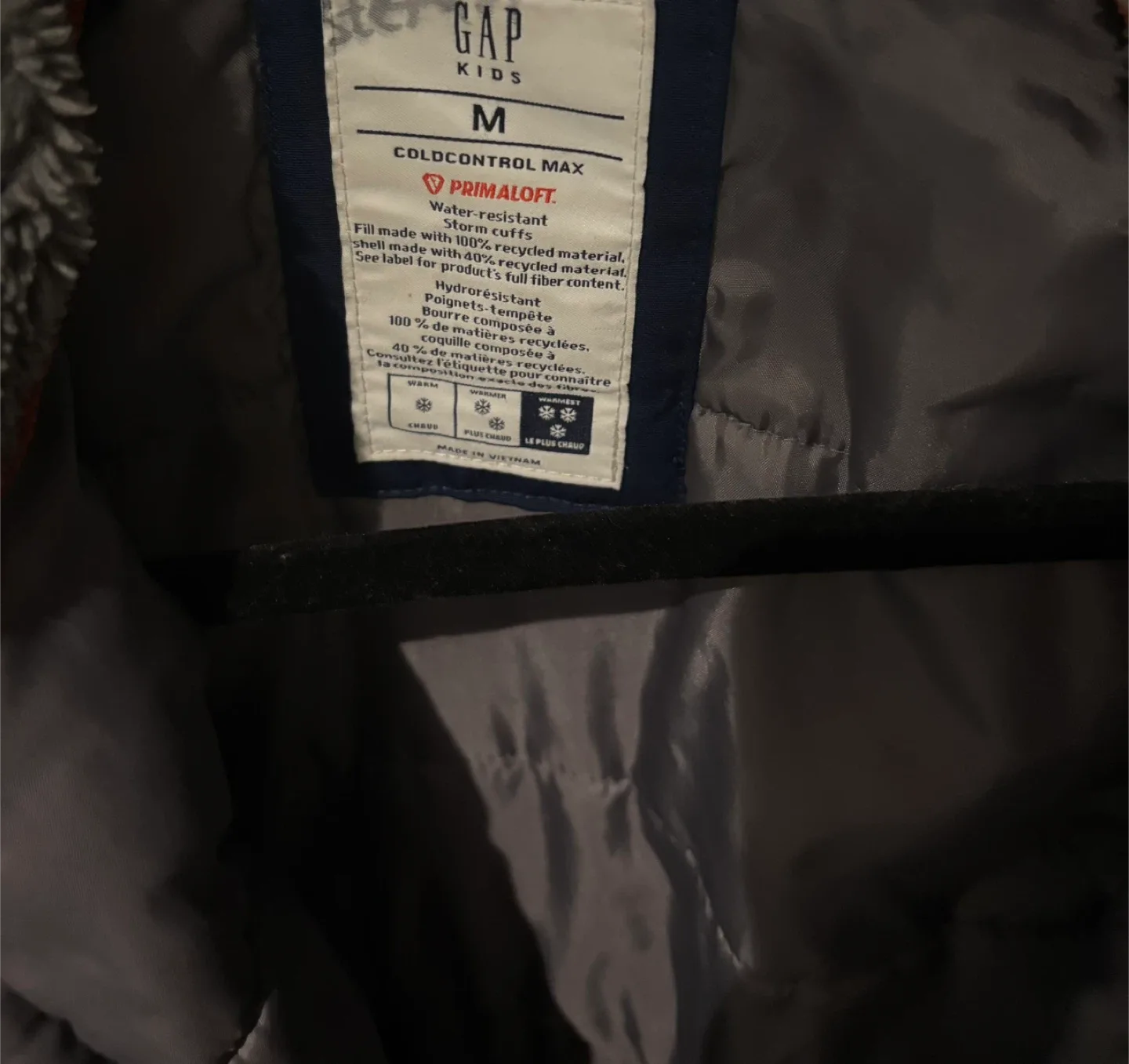 GAP Kids ColdControl MAX Jacket - Size M image indicator(2)