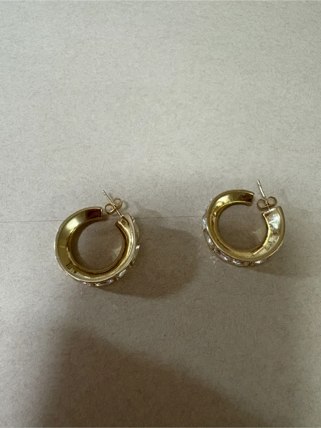 Gold plated Hoop Earrings