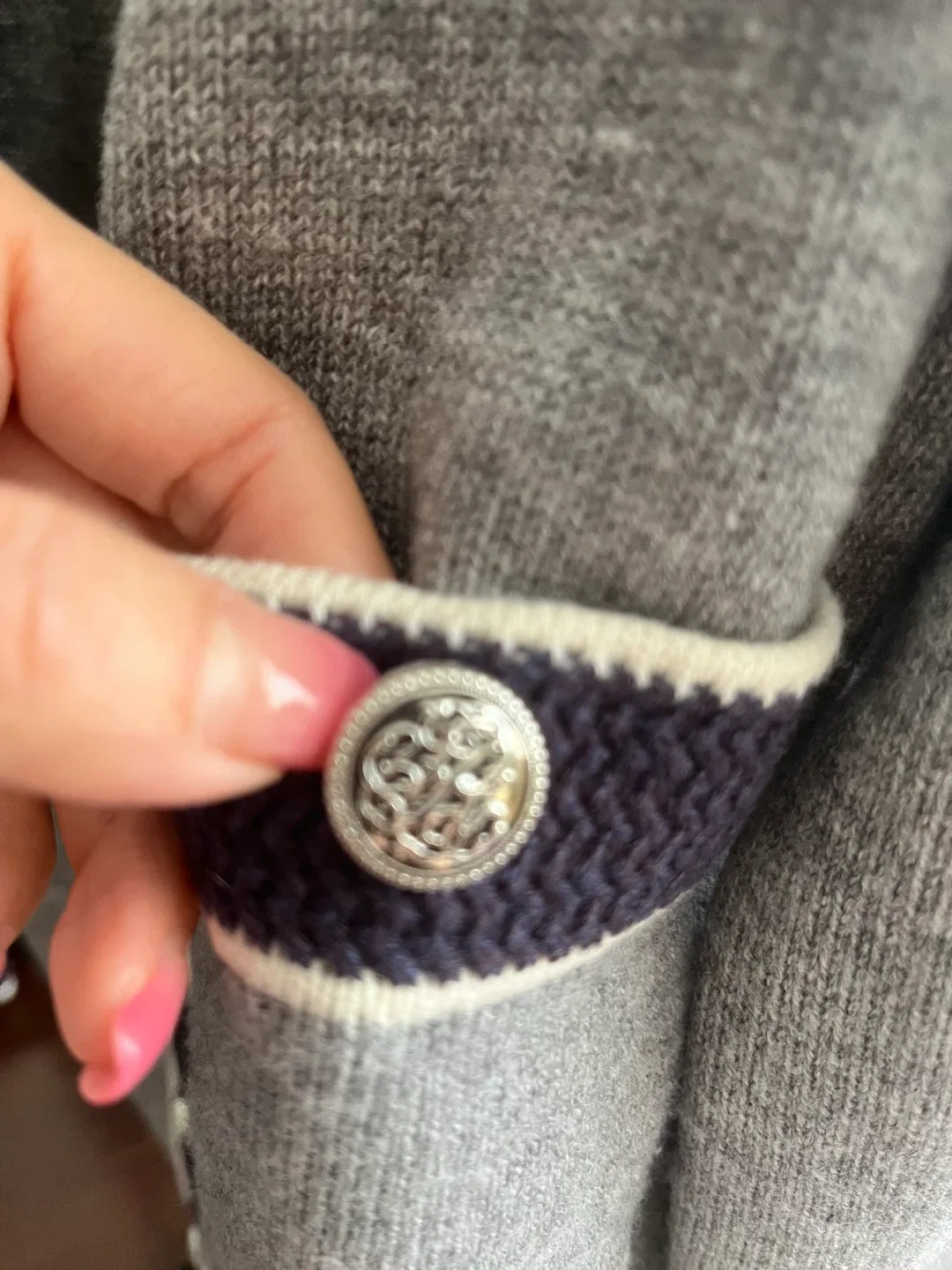 Grey Cardigan image indicator(3)
