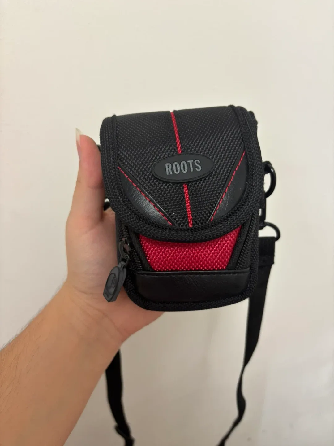 Roots Black Digital Camera Bag