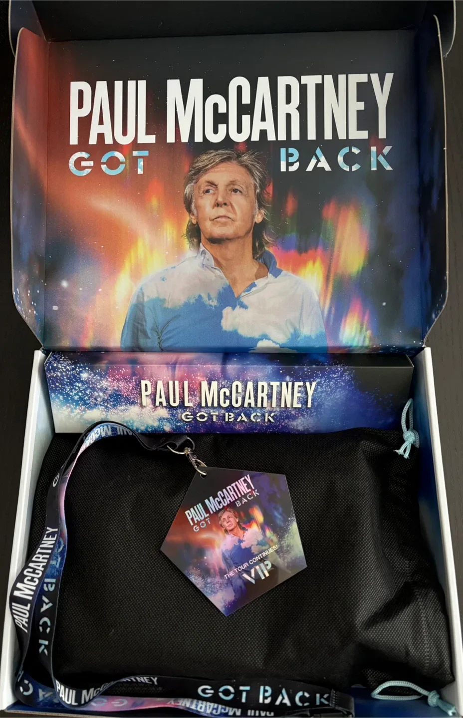 Brand New Paul McCartney Collectible Merch Box
