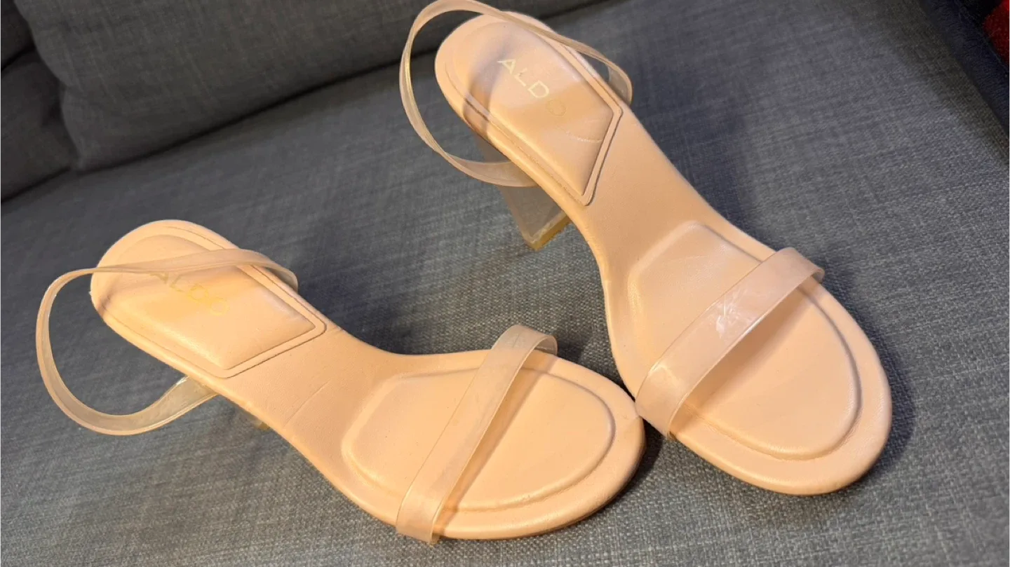 Aldo Beige Heels, Size 6