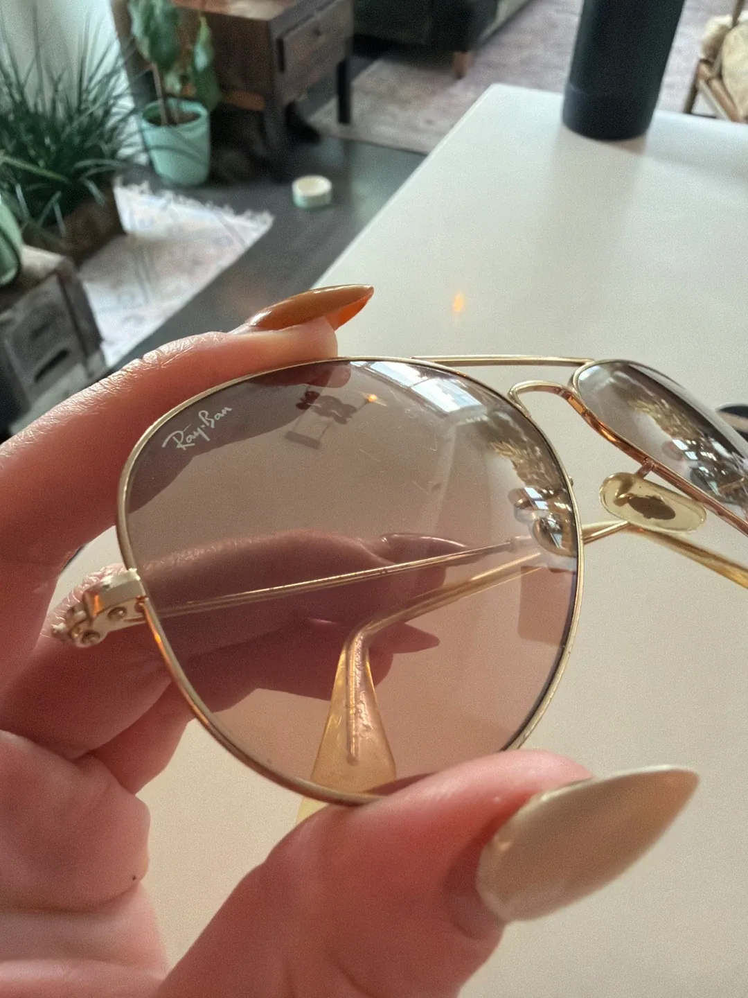 Ray-Ban Aviator Sunglasses - Gold Frame image indicator(2)