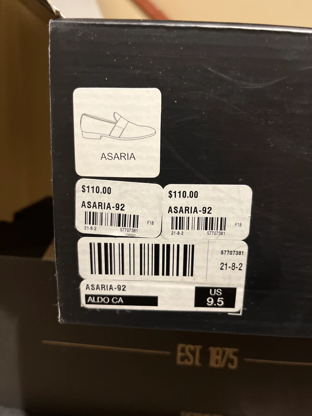 ALDO Asaria-92 Black Loafers - US 9.5 - photo 2