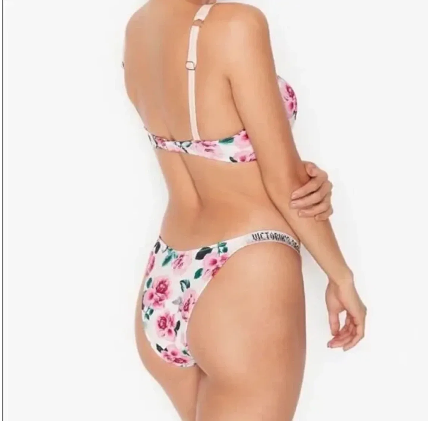 Victoria's Secret Swimsuit Set 34B top and medium bottom image indicator(2)