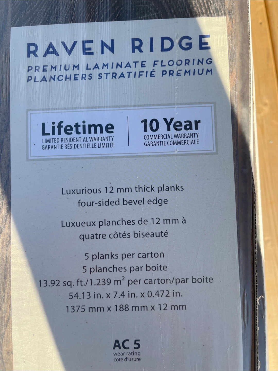 Raven Ridge Harbour Oak Laminate Flooring - 8 Boxes