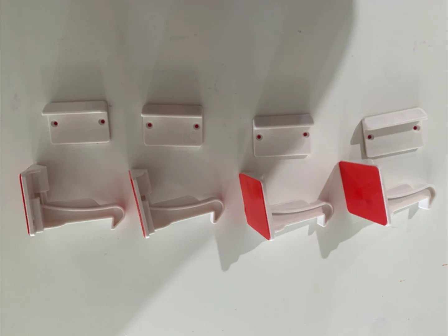 White Adhesive Safety Latches (Set of 4)