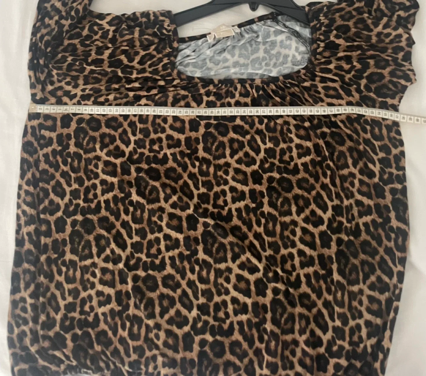 Michael Kors Leopard Print Top, Size P/L image indicator(3)