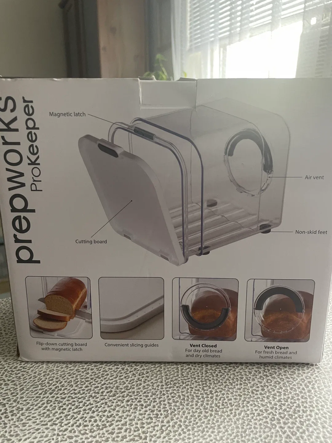 Bread Storage & Cutting Container image indicator(2)