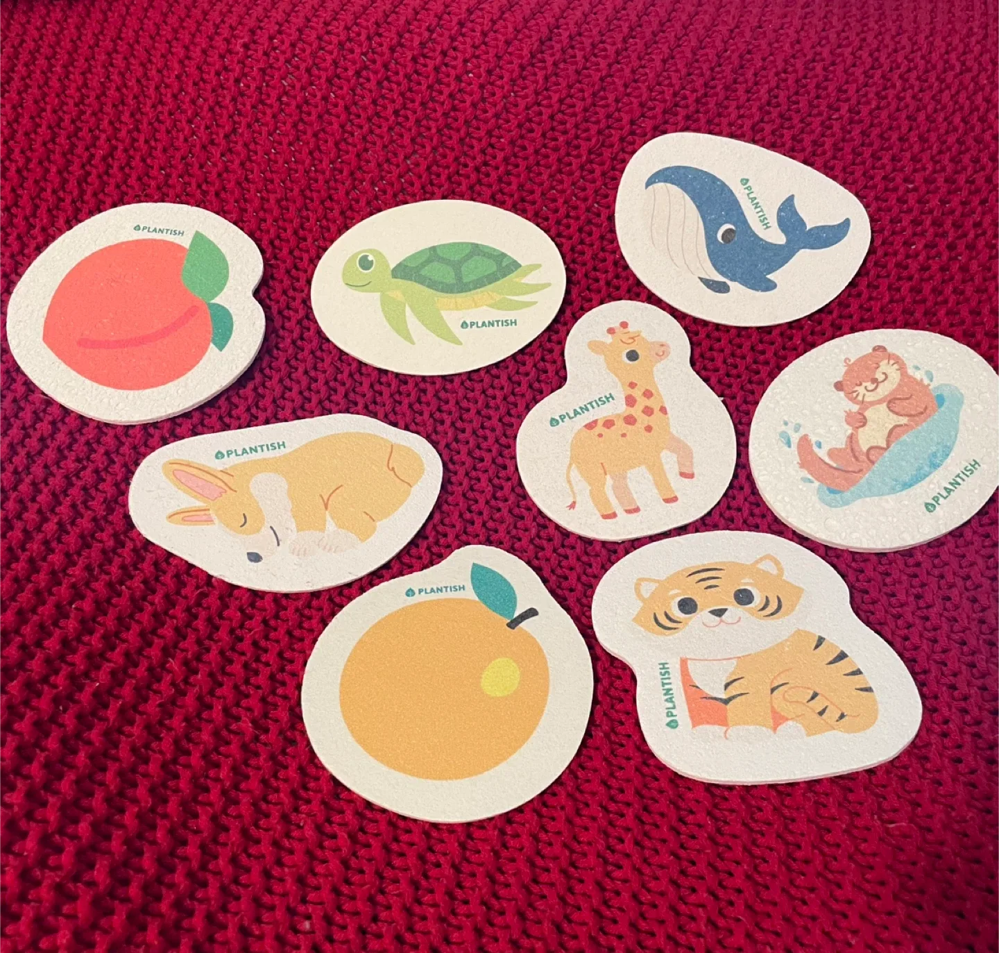 Plantish Pop-Up Sponges - NEW bundle of 8