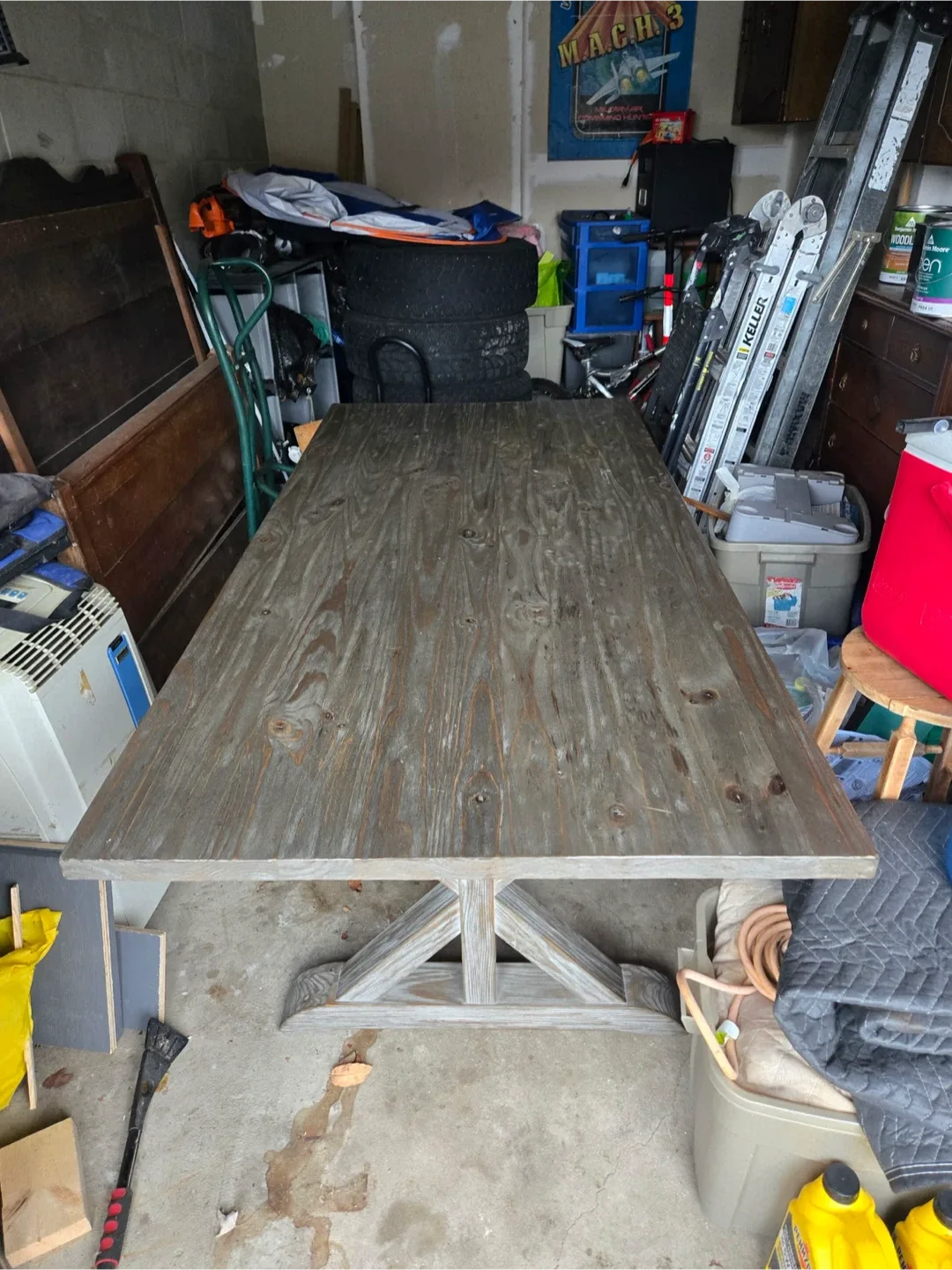 Handmade Wooden Dining Table image indicator(2)