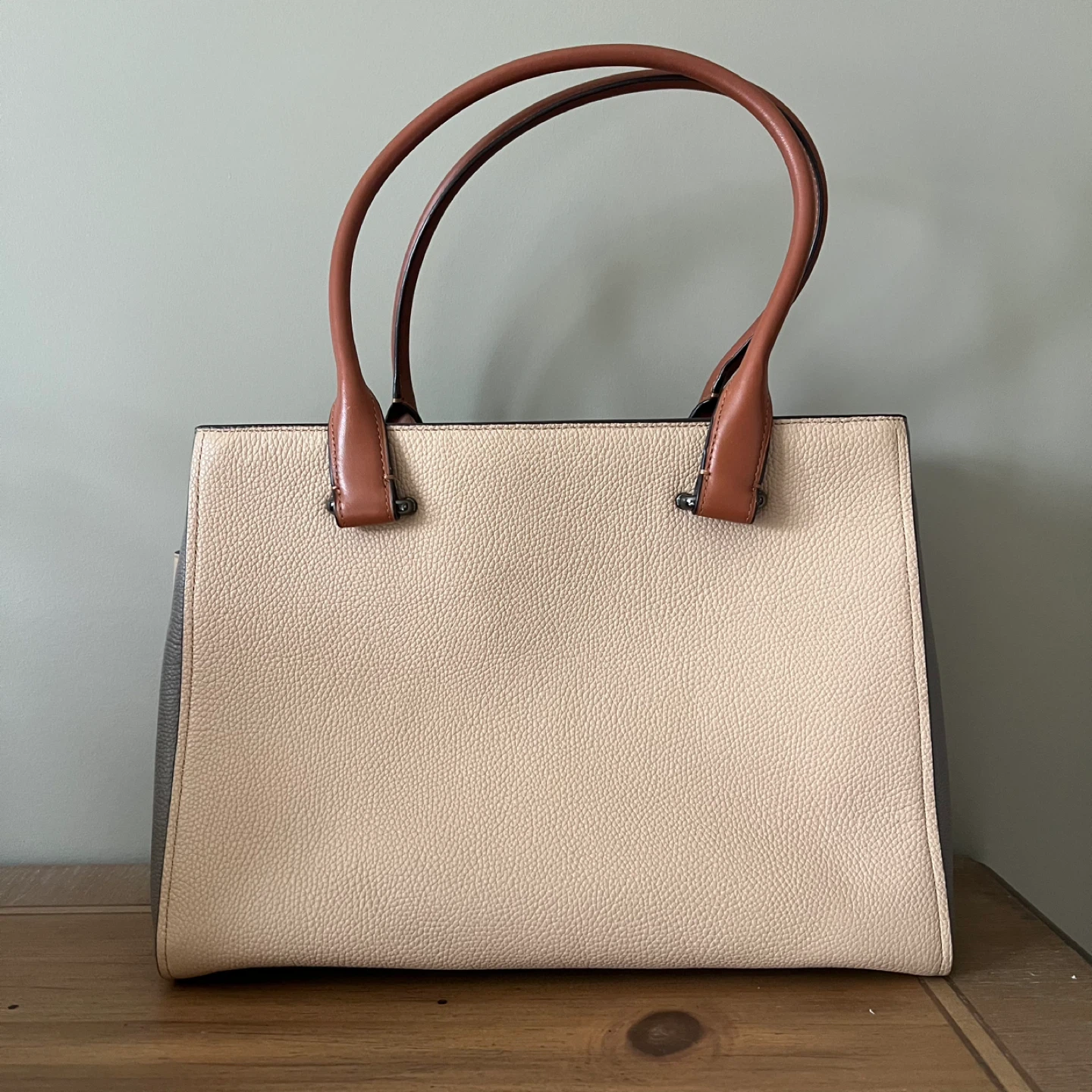 Coach Beige & Brown Bag - photo 2