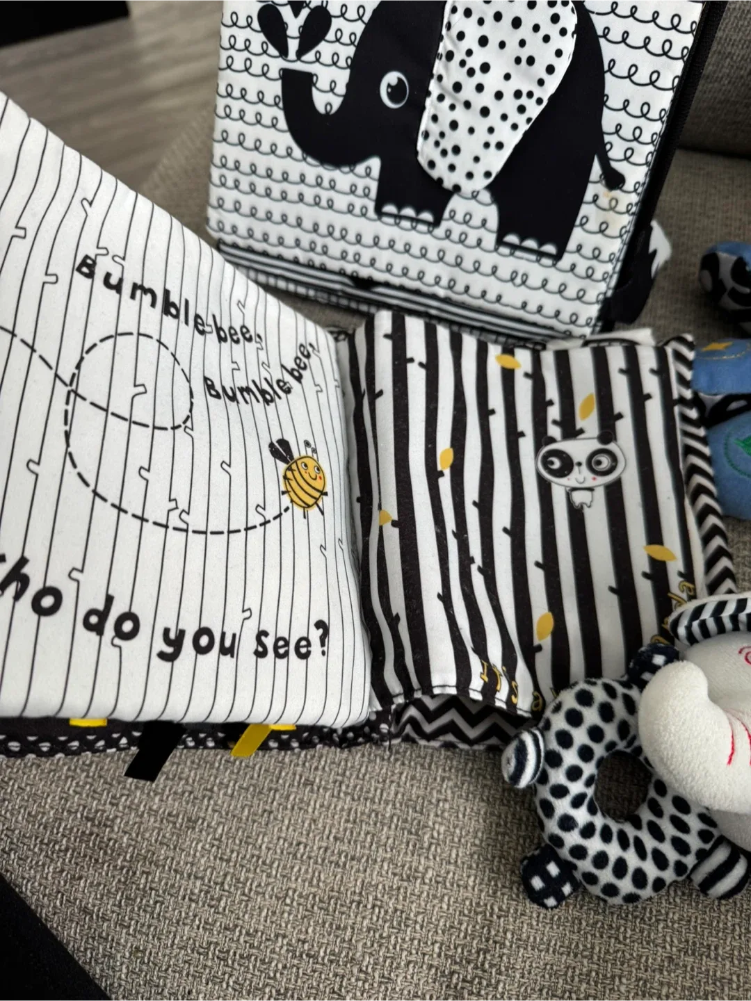 Baby contrast book/ toys image indicator(2)