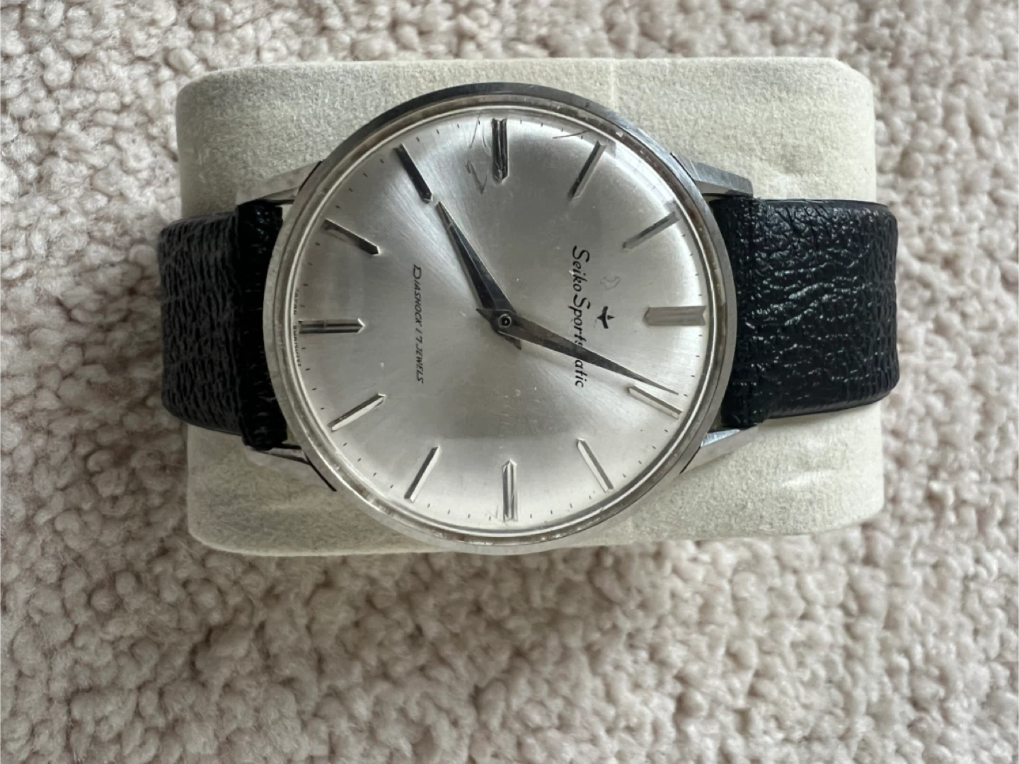 Seiko Sportsmatic Diashock 17 Jewels Watch - photo 2