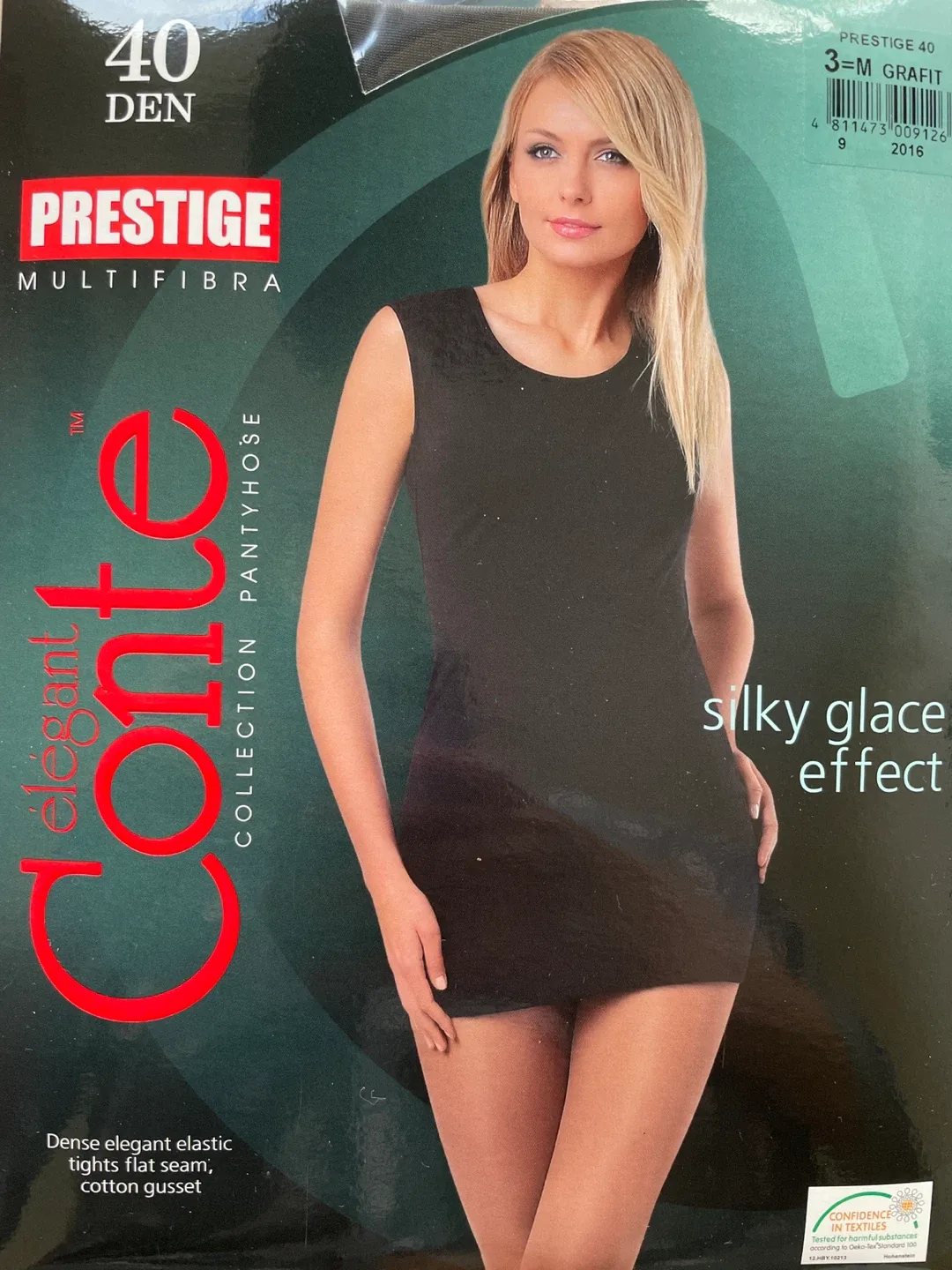 Conte Elegant Prestige Multifibra Pantyhose, Size M, 40 Den