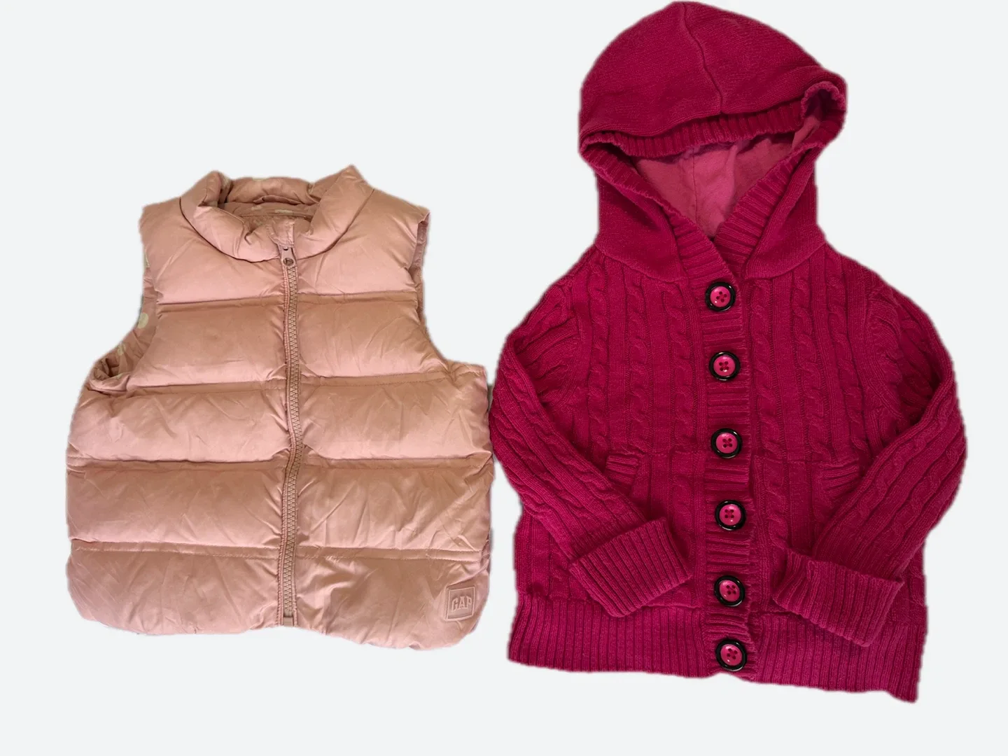 Gap Kids Vest & Joe Fresh Cardigan Bundle - 2T