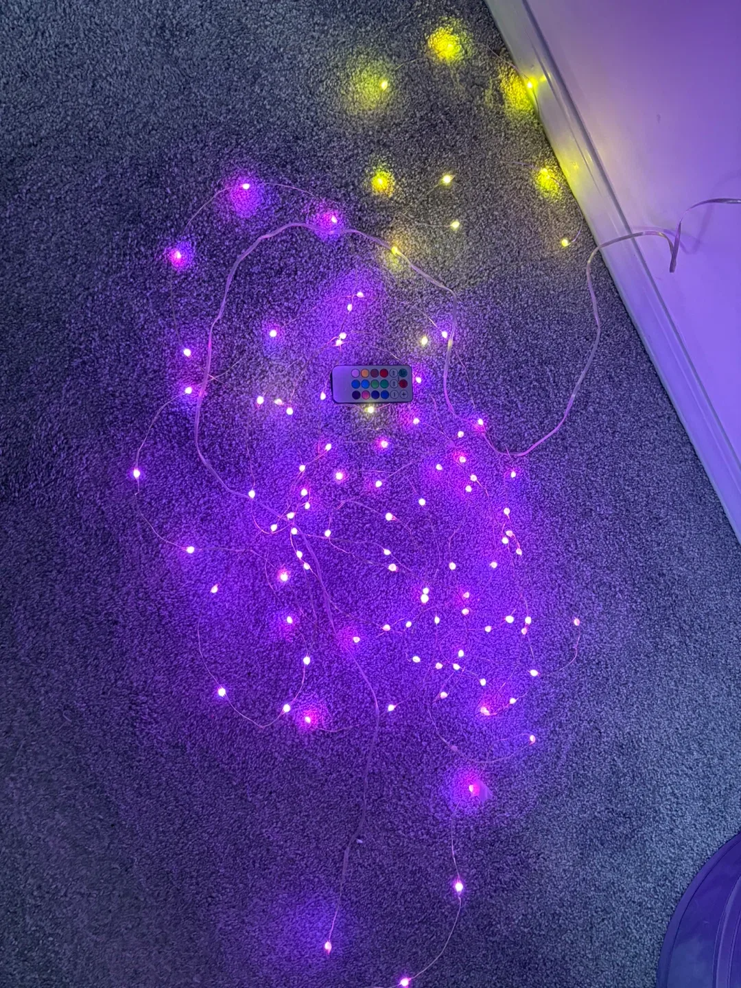 Colourful LED String Lights with Remote