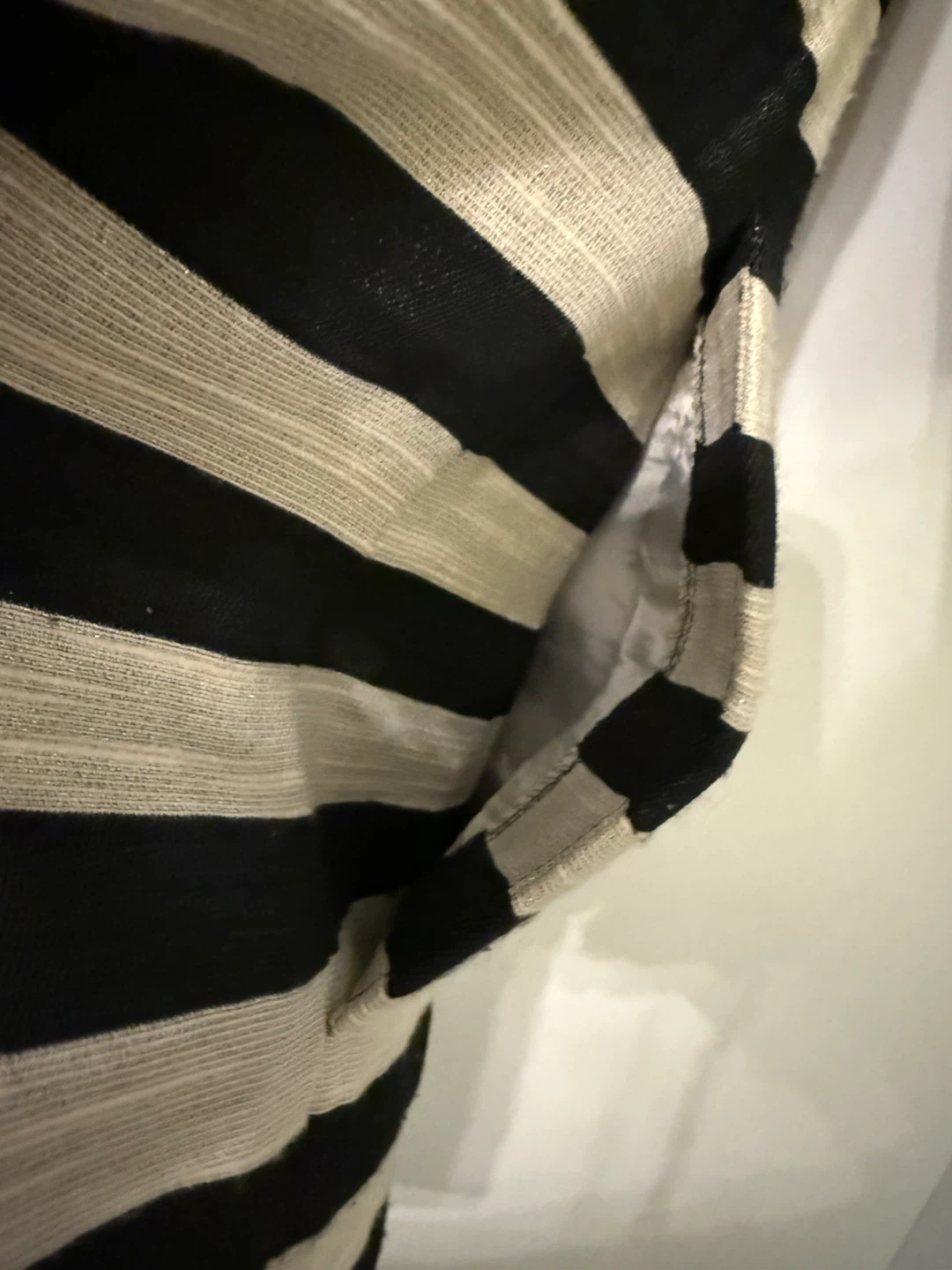 Marella Black & White Striped Jacket - photo 3