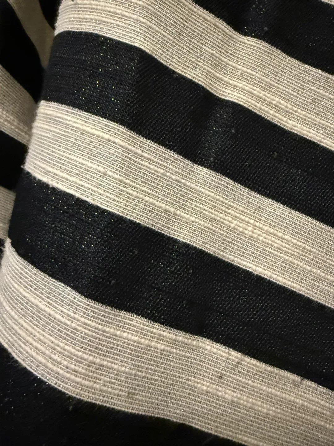 Marella Black & White Striped Jacket image indicator(5)