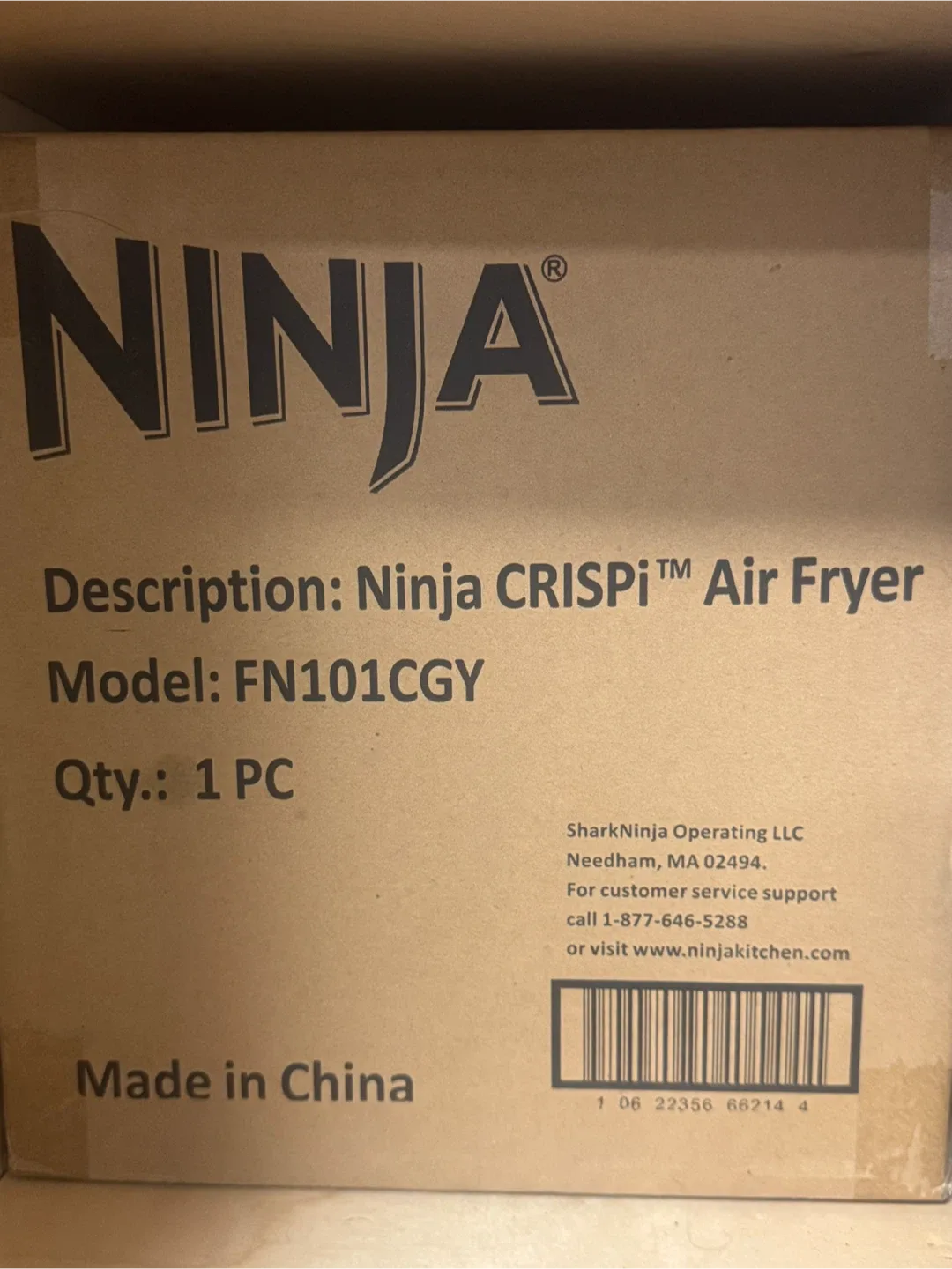 Ninja CRISPI Air Fryer FN101CGY