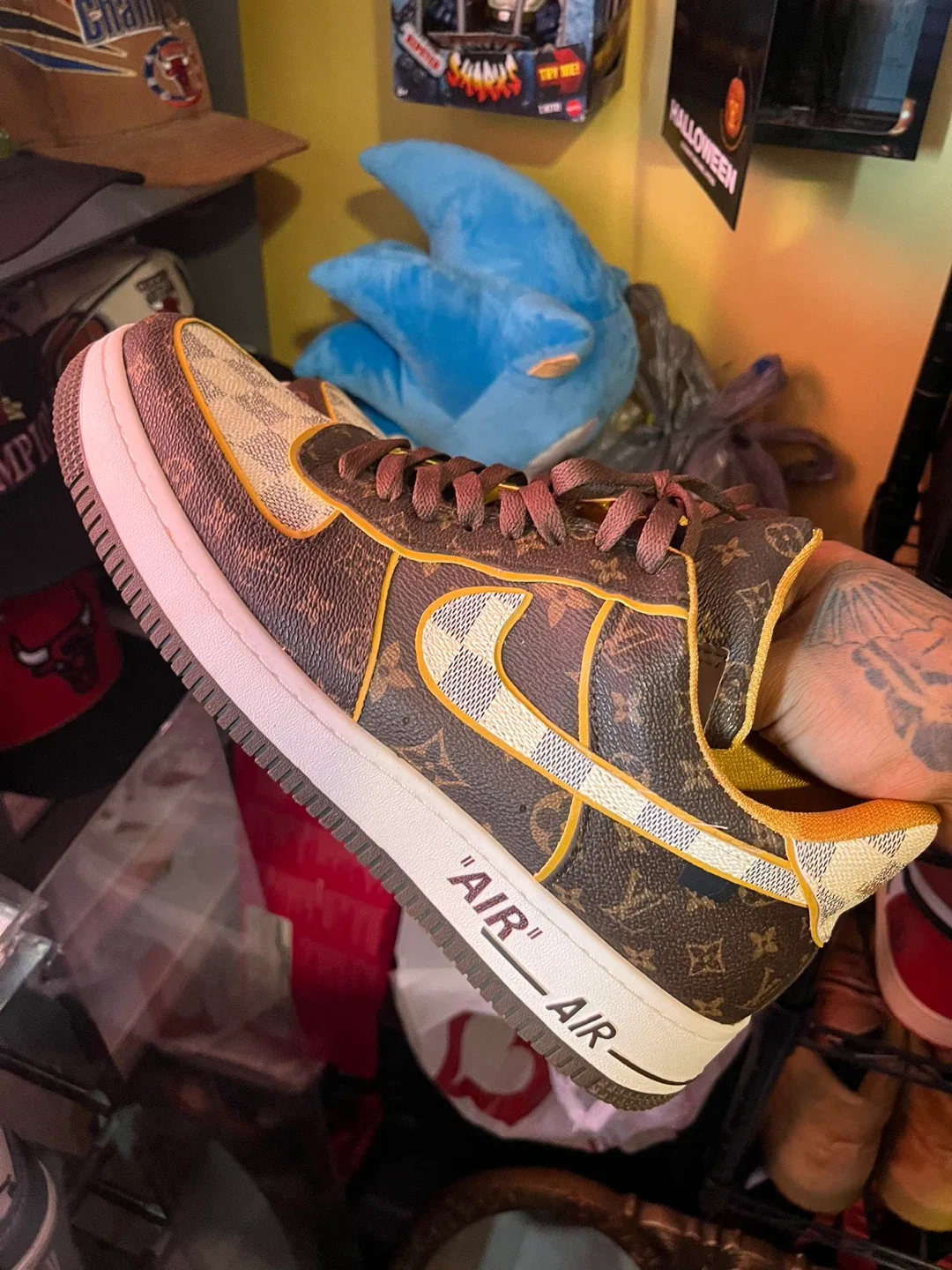 Louis Vuitton x Nike Air Force 1