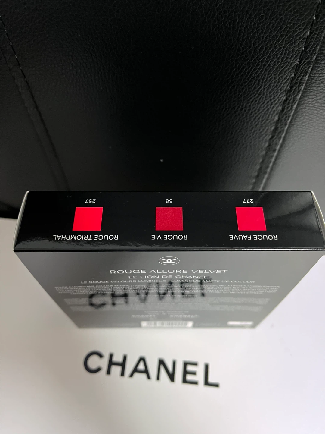 New Chanel Rouge Allure Velvet Lipstick Trio Set - photo 3