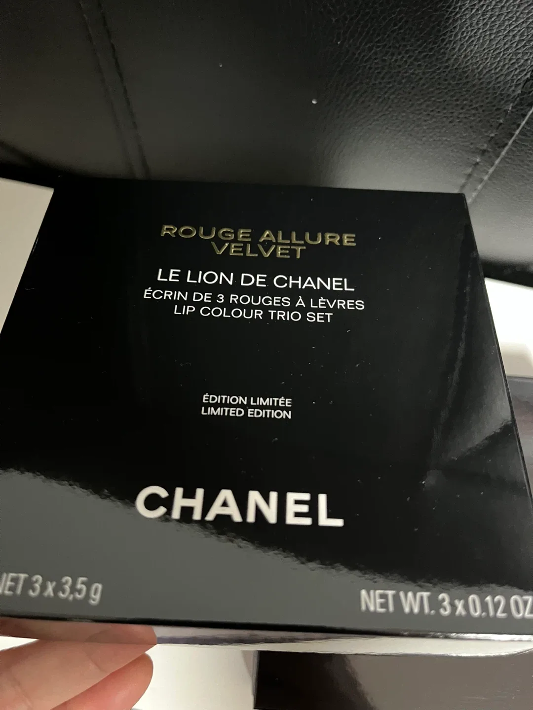 New Chanel Rouge Allure Velvet Lipstick Trio Set