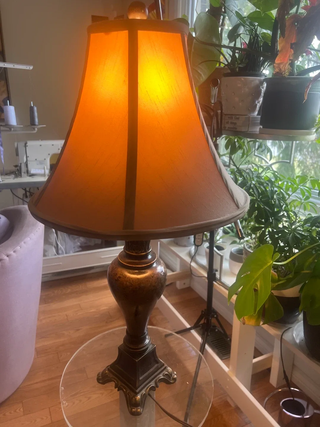 2 Vintage Style Table Lamp with Shade image indicator(4)