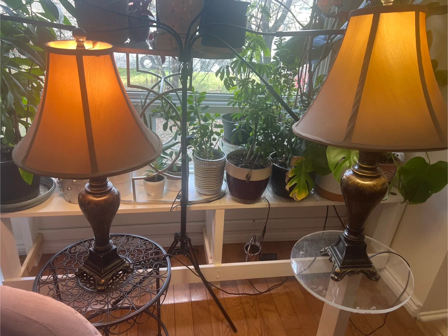 2 Vintage Style Table Lamp with Shade image indicator(6)