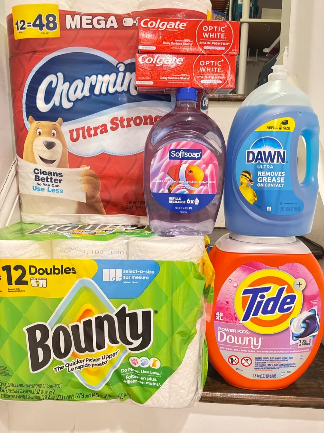 Household Cleaning Bundle: Charmin, Colgate, Dawn, + More!