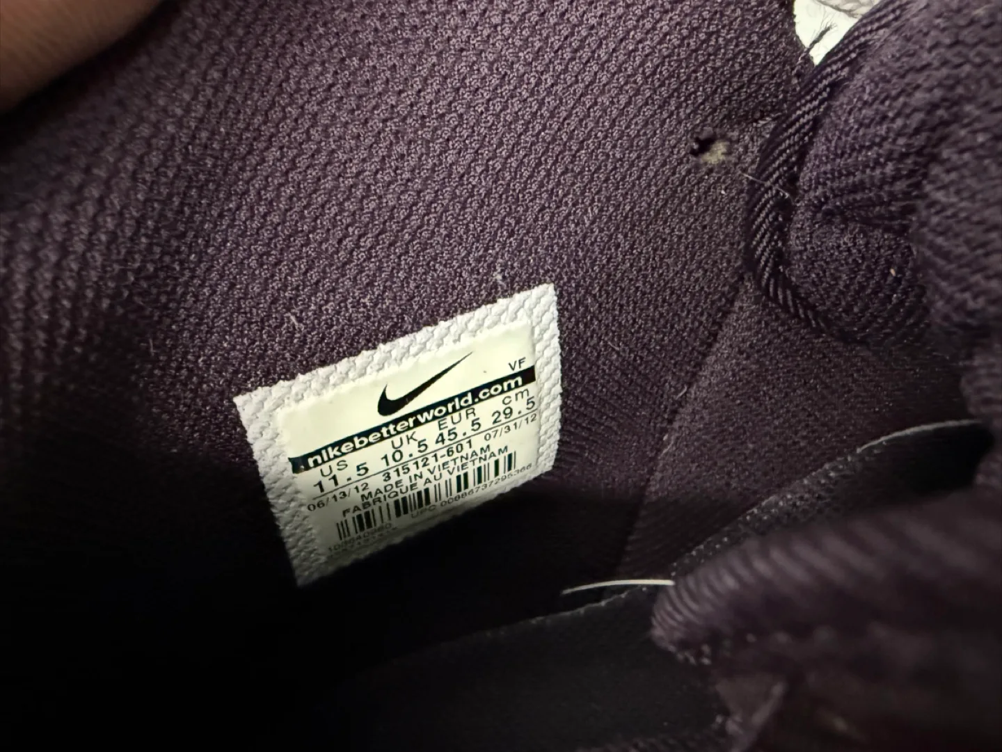 Nike Air Force 1 High Top Sneakers - MENS 11.5 image indicator(8)