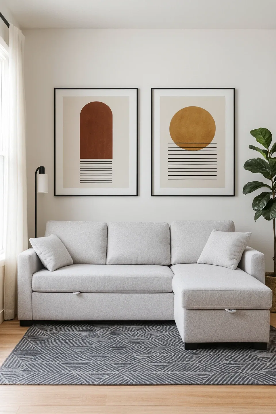 Sectional With Pull Out Bed